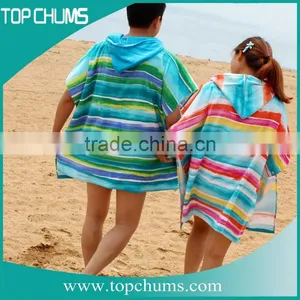 Hooded Blanket Shawl Cloak Crape Wrap Adult Beach Towel Hooded Towels for Adults Animals thumbnail-1