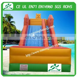 Lovely Bear Themed Park Inflatable Jumping Slide Combo thumbnail-1