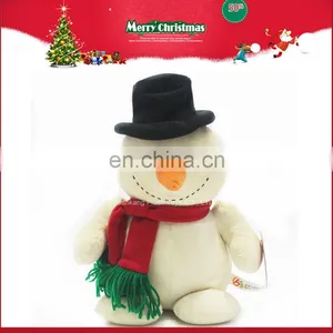 Christmas Lovely Doll Decoration Snowman Plush Children Toys thumbnail-1