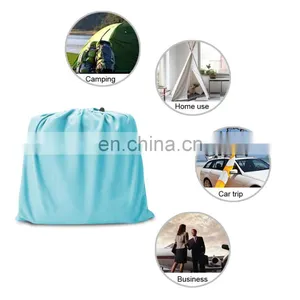 Envelope Style Portable Ultralight Cotton Single Sleeping Bag Liner With Stuff Sack for Travelling/ Camping thumbnail-4