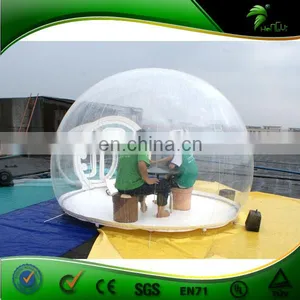 2016 Outdoor Camping Inflatable Clear Tent, Igloo Inflatable Lawn Tent, PVC Bubble Tent For Sale thumbnail-1
