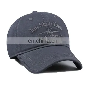 Wholesale Fashion Cheap Custom Promotion Embroidery Cotton Baseball Cap thumbnail-2