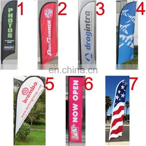 Feather Beach Flag Banner With Iron Spike for Sale thumbnail-2