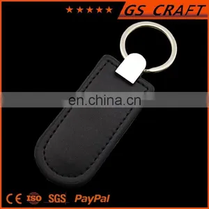 Cheap Custom Handmade Leather Keychain/heart Shape Leather Keychain thumbnail-1
