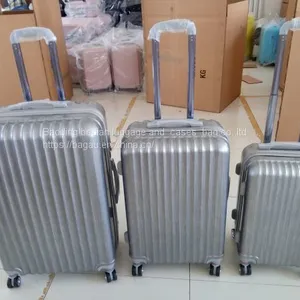Factory Price PC Luggage Set Zipper Type Travel Bag Aluminum Trolley Travel Case thumbnail-5