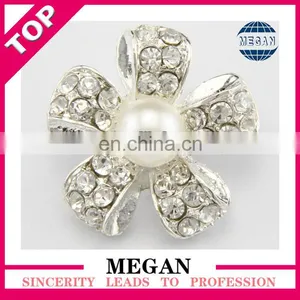 Large Flower Sparkly Jeweled Rhinestone Buttons in Promotion thumbnail-1