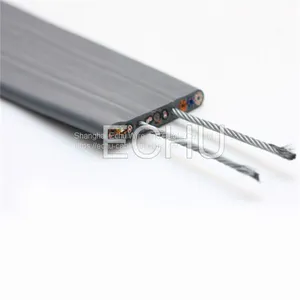 Flat Traveling Cable With Network Cable and CCTV Camera Cable thumbnail-3