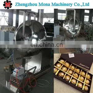 Professional New Design Chocolate Coating Machine With Cool Air System thumbnail-2