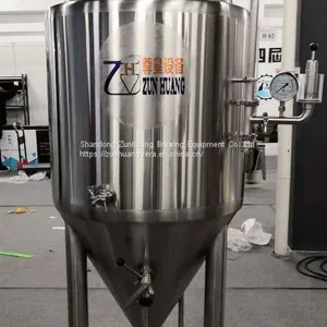 Beer Fermenting Equipment Beer Conical Fermentation Tank 500L Beer Fermentor thumbnail-3