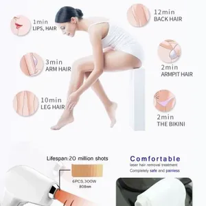 Diode Laser 808 nm Hair Removal Machine Portable 808 nm Diode Laser Epilator Clinic Use Permanent Laser Hair Removal Machine thumbnail-3