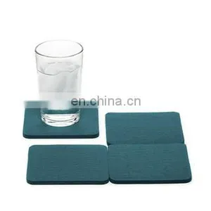 Home Decoration Custom Absorbent Drink Felt Coasters thumbnail-5