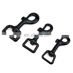 Factory Black Spray-paint Zinc Alloy Swivel Snap Hook for Dog Leash thumbnail-4