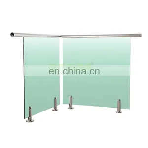 Popular Glass Holder Type Stainless Steel 48mm Terrace Glass Railing thumbnail-2