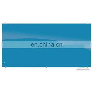 Frameless Dry Erase Glass White Board Sheet With White Board Stand thumbnail-1