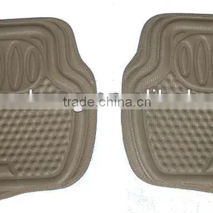 Universal Car Mats/ Hook and Loop Bottom/TPE+XPE+TPE thumbnail-1
