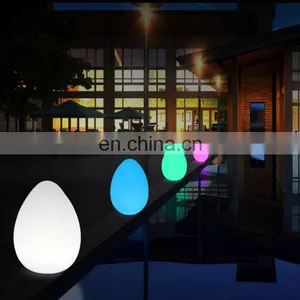 IP 68 IP Degree and 16 Colors Chaneable, Color Floated Led Illuminated Egg Ball Light thumbnail-4