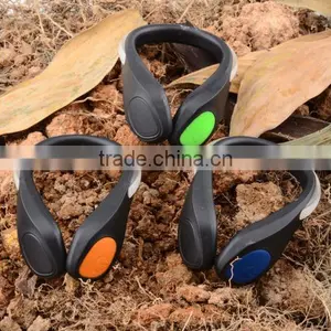 Portable Bike Cycling Sports Shoes Wrist Safety Signal LED Light Clip Free Shipping thumbnail-1