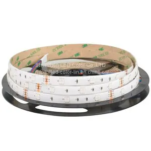 5V Led Strip Smd5050 Rgb Ws2812b Led Light Strip 60LEDs for Decoration thumbnail-1