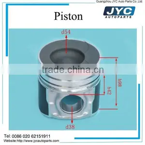 YCD4C Engine Parts 1CQ000-1004015S5 Cast Aluminum Piston Set and Rings thumbnail-1
