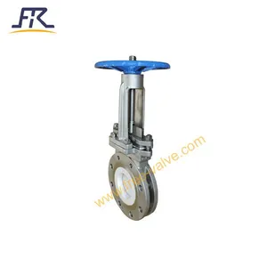 Manual Operating Ceramic Lined Abrasion-resistant Knife Gate Valve for Fly Ash System thumbnail-1
