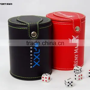 Best Quality Lid Leather Dice Cupcustom Protein Shaker thumbnail-6