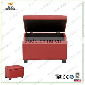 WorkWell Foldable Storage Ottoman thumbnail-1