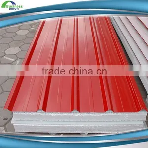 950mm Waterproof Steel EPS Roof Sandwich Board Supplier thumbnail-1