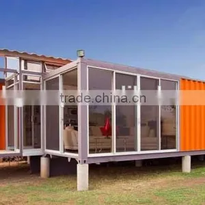 Tiny Beautiful Cheap Modern Prefabricated Beach House, Well Design Fast Build Villa,shipping Container Hotel China Supplier thumbnail-3