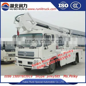 Overhead Working Truck 20m Street Light Maintenance Vehicles For Sales by Our Factory thumbnail-2