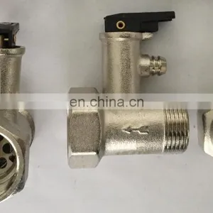 Electric and Solar Water Heater Brass Safety Valve 3/4