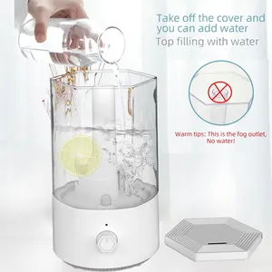 Humidifiers Wholesale Customize Colors 3L Electric Power Essential Oil Aroma Diffuser Ultrasonic Humidifier thumbnail-2