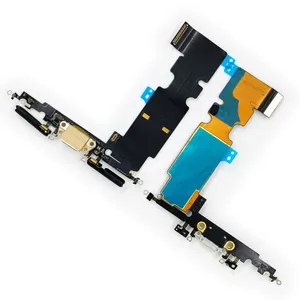 Charging Port Flex Cable For IPhone 8 Plus USB Dock Connector Charger Replacement Parts thumbnail-1