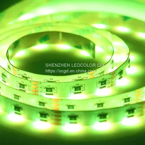 020 RGB DC24V 12V 60 LEDs/m Side Emitting Waterproof IP67 SMD High Lumen LED Flexible Strip Lights thumbnail-3