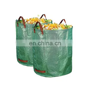 55 Gallon Waterproof Fallen Lawn and Leaf Bag for Collecting Leaves thumbnail-4