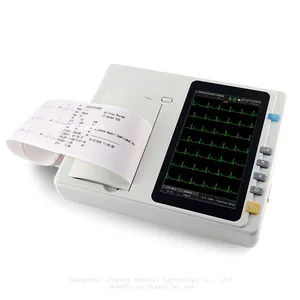 12 Channels ECG Machine, 3 Channel Electrocardiograph, 6 Channel ECG thumbnail-4
