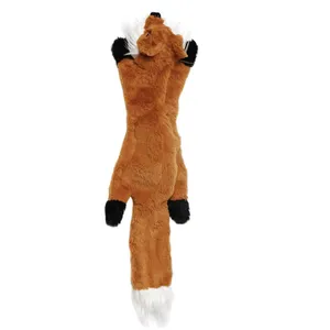 No Stuffing Dog Toys Luxury Plush Dog Squeaky Toys Dogs Plush Cute Animals Natural Puppy Toys thumbnail-4