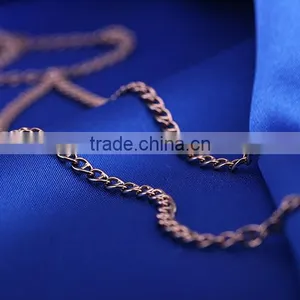 2015 New Model Jewelry Chain Decorative Chain Coffee Gold Plated Chain Necklace thumbnail-5