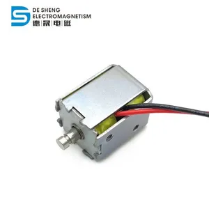 DS-0724 Pull Push Type Keeping Solenoid Latching Automation Equipment thumbnail-1