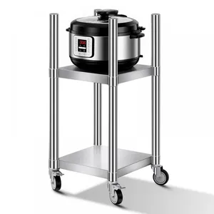 Stainless Steel Insulated Food Racks Are Suitable for Storing Cooking Equipment in Kitchens and Restaurants. thumbnail-1