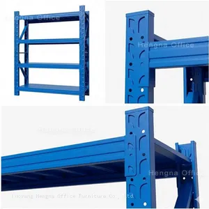 Modular Warehouse Shelving System for Pharmaceutical and Cold Chain Logistic Storage, Seamless Welding Butterfly Hole Storage Rack thumbnail-2