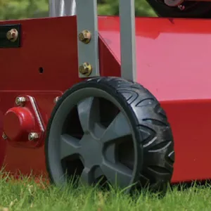 163cc Gas Powered Lawn Scarifier, 510mm Working Width, 5-Level Height Adjustable, Handheld Push Dethatcher for Lawn Care & Thatch Removal thumbnail-3