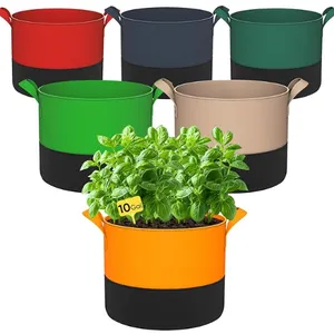 Fabric Grow Bags With Handles for Easy Transport thumbnail-1
