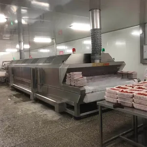 Industrial Food Freezing Machine Tunnel Quick-Freezing Potato Fries Chips Vegetable IQF Machine thumbnail-2