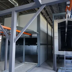 Custom Size Semi-Automatic Powder Coating Line for Fan Motor Pump Motor Parts thumbnail-3