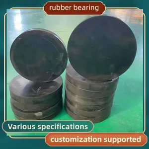 Professional Bridge Fixed Sliding Bearing High Precision Seismic Resistant Basin Type Bridge Bearing OEM Available thumbnail-3