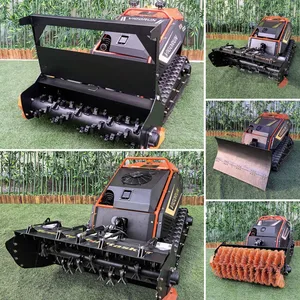 Vigorun Remote Control Robot Mower, High-Efficiency 1000mm Working Width Forestry Mulcher for Professional Use thumbnail-3