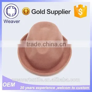Top Selling Women 100% Wool Handmade Plain Cheap Felt Cowboy Hats Wholesale thumbnail-1