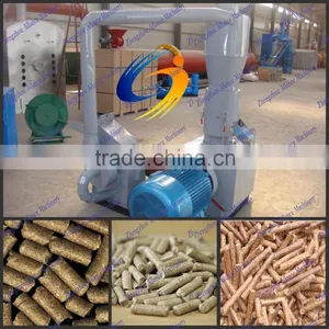 Ring Die Wood Pellet Machine , Straw Pellet Machine, Animal Feed Pellet Machine With Price thumbnail-1