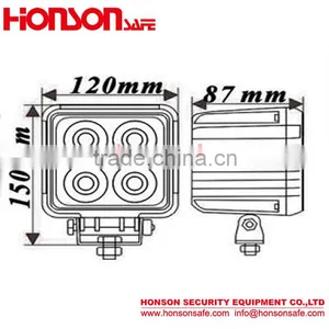 Excellent 9-30v 4400lm 6000k off Road 40WCree Offroad 4x4 Led Driving Light LED D3040 thumbnail-3