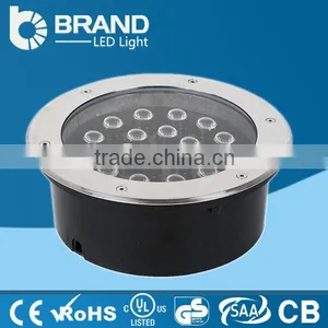 Stainless Steel Waterproof 18W 12V IP68 Inground LED Lamp RGB With 3 Years Warranty thumbnail-1